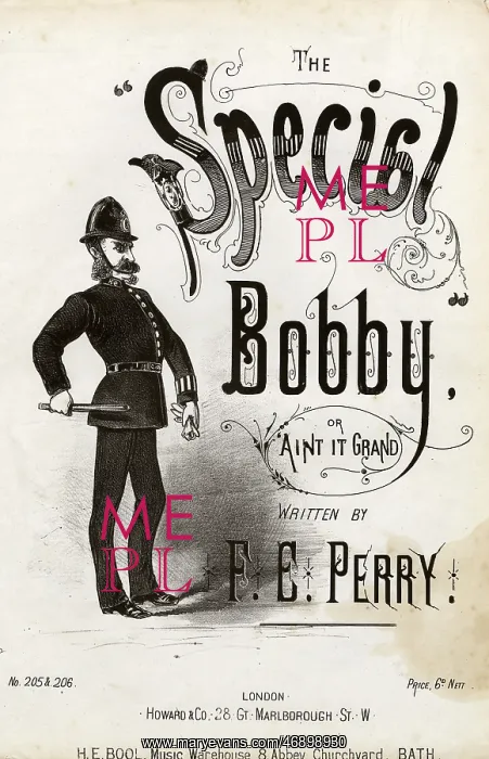 : The Special Bobby, or Ain't It Grand, by F E Perry : The Special Bobby, or Ain't It Grand, by F E Perry