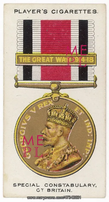 : SPECIAL CONSTABULARY M