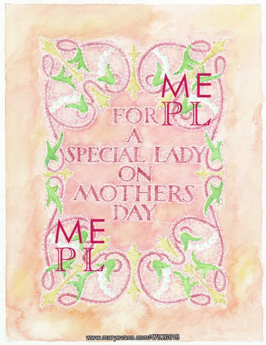 : For A Special Lady on Mothers Day : For A Special Lady on Mothers Day