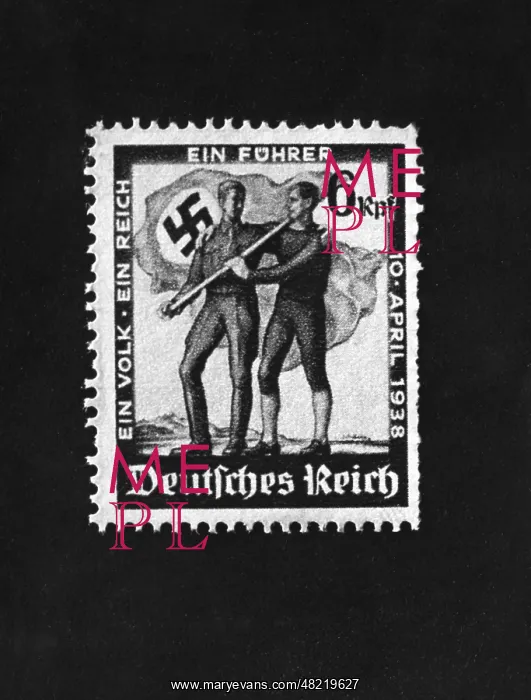 : Special postage stamps of the Reichspost for the referen : Special postage stamps of the Reichspost for the referen