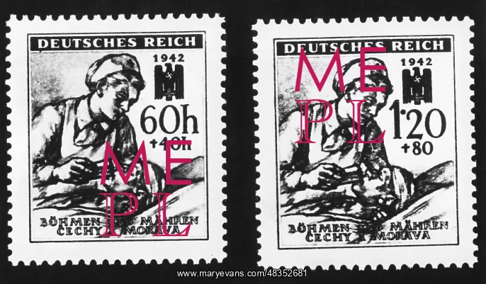 : Special stamps in the Protectorate of Bohemia and Moravia : Special stamps in the Protectorate of Bohemia and Moravia