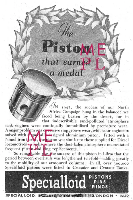 : Specialloid Pistons & Piston Rings : Specialloid Pistons & Piston Rings