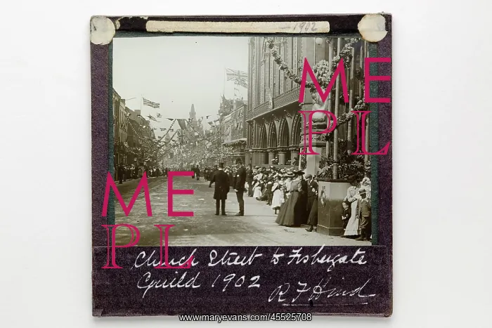 : Spectators Preston Guild Procession 1902 : Spectators Preston Guild Procession 1902