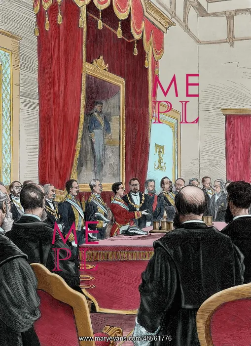 : Speech of Alphonse XII at the opening session of the courts : Speech of Alphonse XII at the opening session of the courts