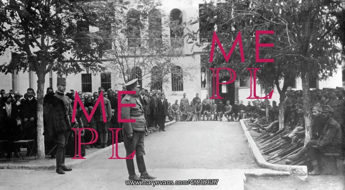 : Speech of a commander in Skopje, 1916 : Speech of a commander in Skopje, 1916