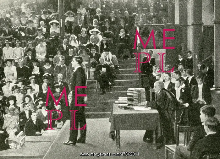 : Speech day at a typical English public school : Speech day at a typical English public school