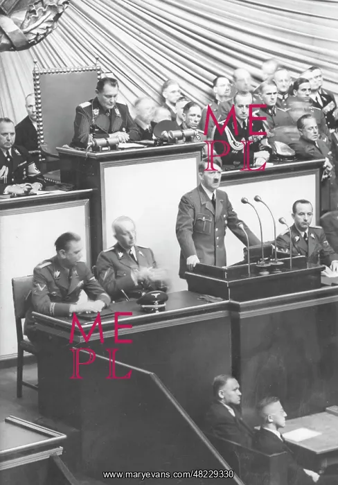 : Speech of Hitler before the Reichstag on the declaration of : Speech of Hitler before the Reichstag on the declaration of