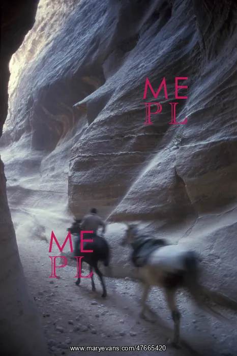 : Speed blur horses, Petra, Jordan : Speed blur horses, Petra, Jordan