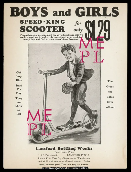 : SPEED-KING STEEL SCOOTER : SPEED-KING STEEL SCOOTER
