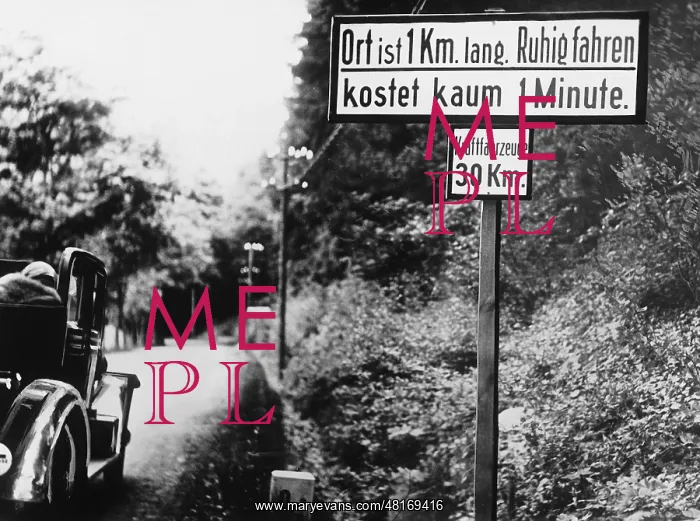 : Speed limit, 1931 : Speed limit, 1931