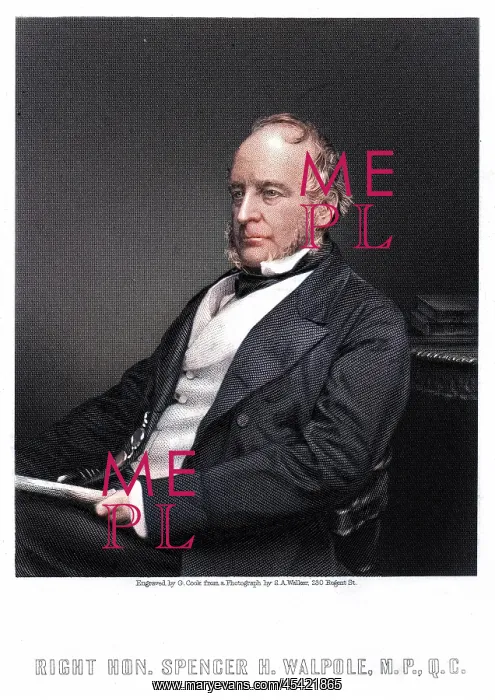 : SPENCER HORATIO WALPOLE : SPENCER HORATIO WALPOLE
