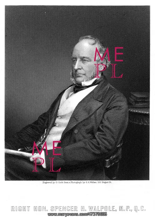 : SPENCER HORATIO WALPOLE : SPENCER HORATIO WALPOLE