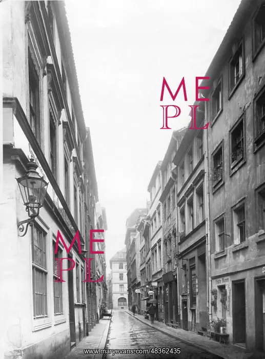 : Sperlingsgasse in Berlin, 1931 : Sperlingsgasse in Berlin, 1931