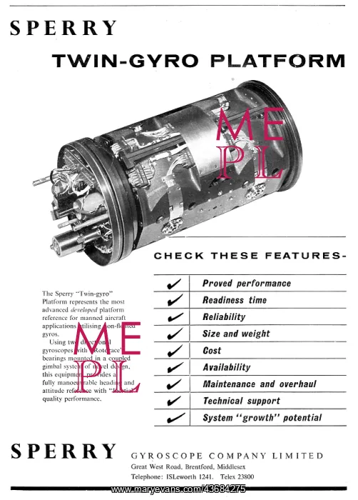 : Sperry Aircraft Instruments & Flight Control Systems : Sperry Aircraft Instruments & Flight Control Systems