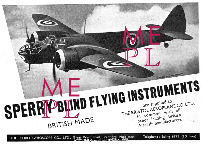 : Sperry Blind Flying Instruments & Autopilots : Sperry Blind Flying Instruments & Autopilots
