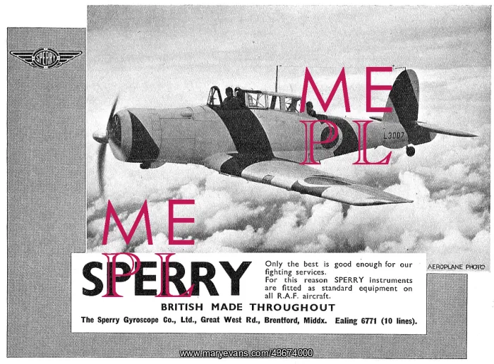 : Sperry Blind Flying Instruments & Autopilots : Sperry Blind Flying Instruments & Autopilots
