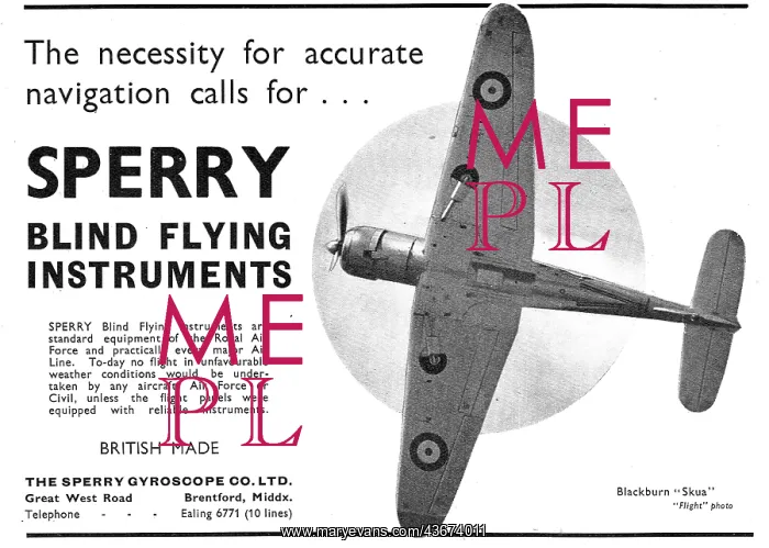 : Sperry Blind Flying Instruments & Autopilots : Sperry Blind Flying Instruments & Autopilots