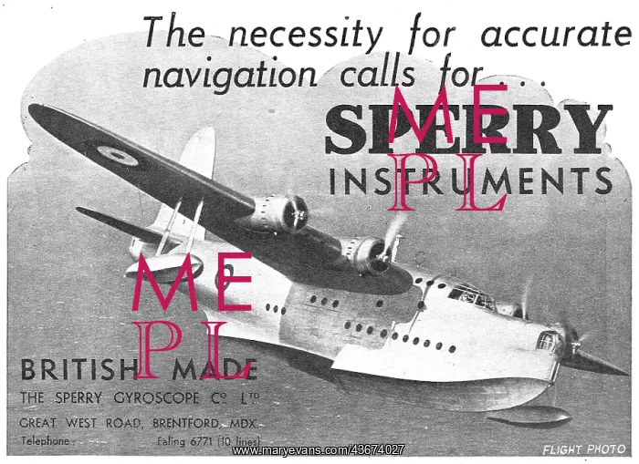 : Sperry Blind Flying Instruments & Autopilots : Sperry Blind Flying Instruments & Autopilots