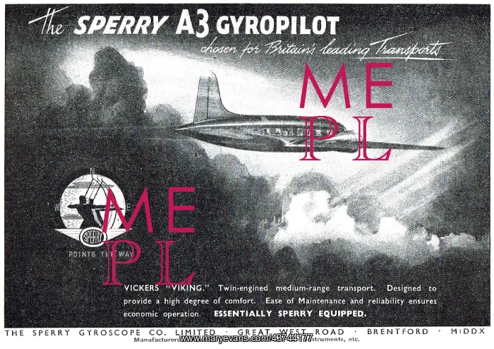 : Sperry Flight & Navigational Instruments : Sperry Flight & Navigational Instruments