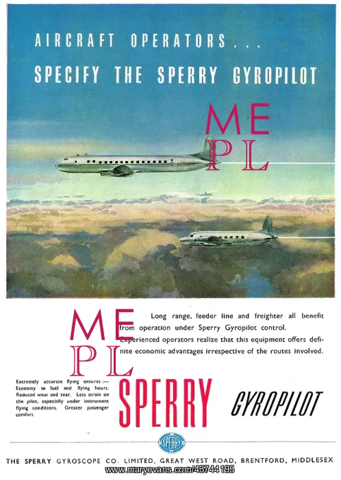 : Sperry Flight & Navigational Instruments : Sperry Flight & Navigational Instruments