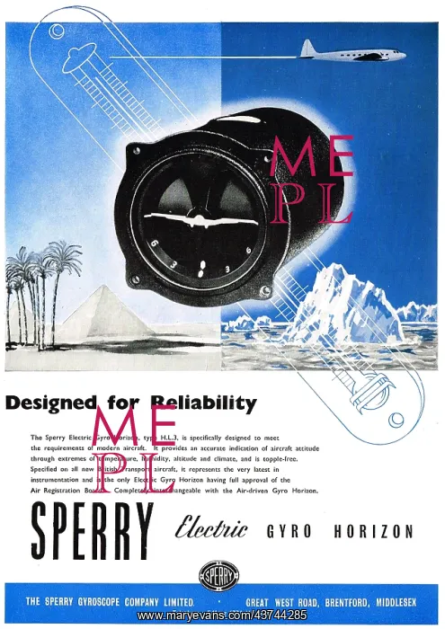 : Sperry Flight & Navigational Instruments : Sperry Flight & Navigational Instruments