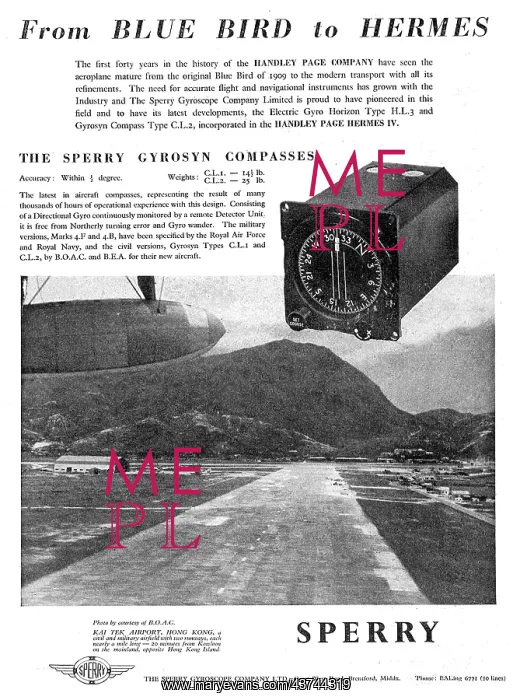 : Sperry Flight & Navigational Instruments : Sperry Flight & Navigational Instruments