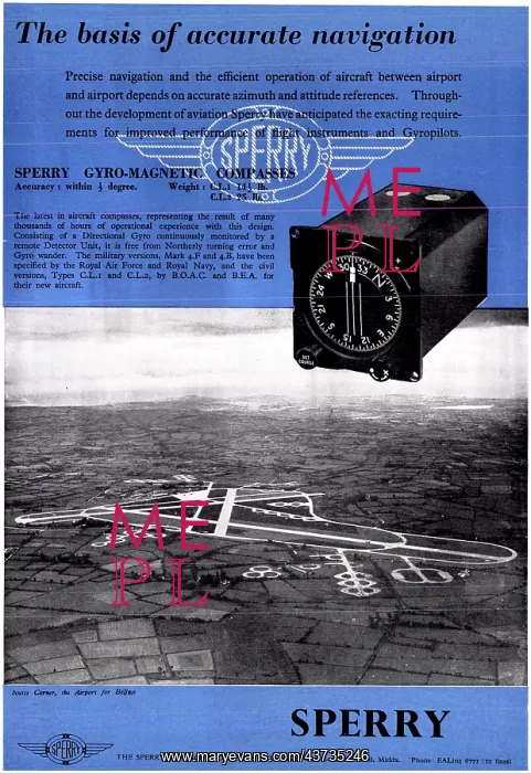 : Sperry Gyro Magnetic Compass : Sperry Gyro Magnetic Compass