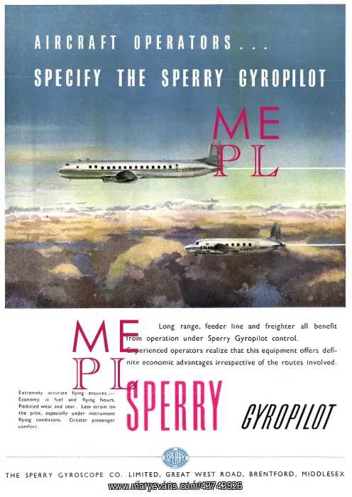: Sperry Gyropilot 1946 : Sperry Gyropilot 1946