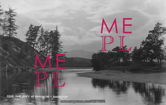 : The Spey at Kingussie : The Spey at Kingussie