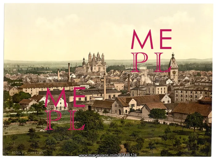 : Speyer, general view, the Rhine, Germany : Speyer, general view, the Rhine, Germany