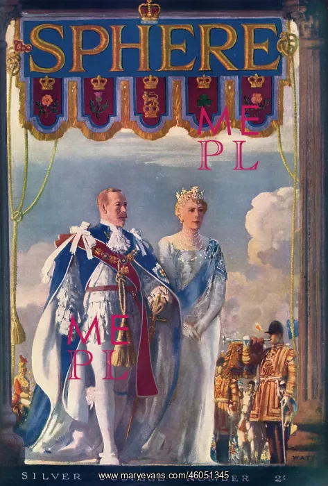 : The Sphere Front Cover: Silver Jubilee 1935 : The Sphere Front Cover: Silver Jubilee 1935