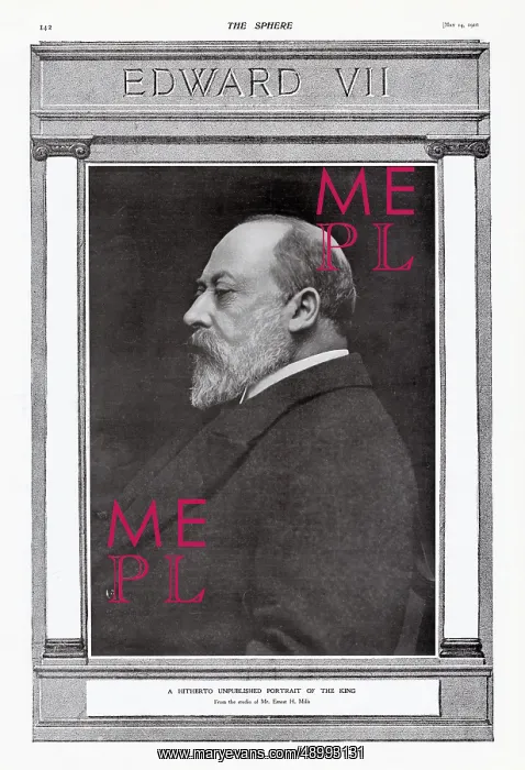  : The Sphere - Death of King Edward VII