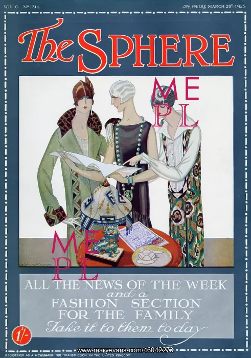 : The Sphere fashion number 1925 : The Sphere fashion number 1925
