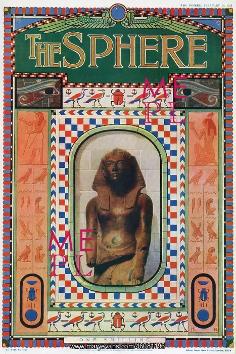 : The Sphere, Special Egypt Tutankhamen issue, 1923 : The Sphere, Special Egypt Tutankhamen issue, 1923