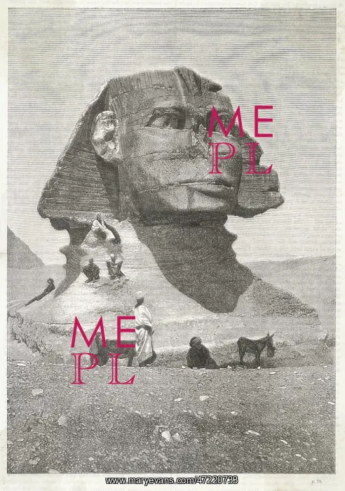 : SPHINX. A detailed close-up view of the colossal recumbent Sphinx at Giza, Egypt, dating : SPHINX. A detailed close-up view of the colossal recumbent Sphinx at Giza, Egypt, dating