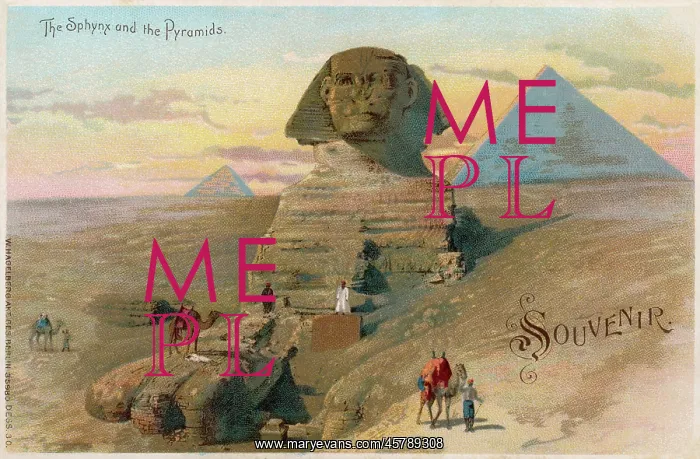 : SPHINX / EGYPT / EARLY C20TH : SPHINX / EGYPT / EARLY C20TH