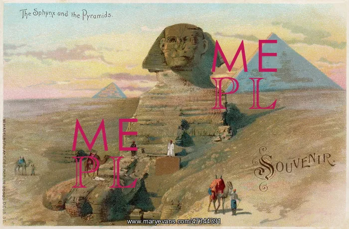 : SPHINX / EGYPT / EARLY C20TH : SPHINX / EGYPT / EARLY C20TH