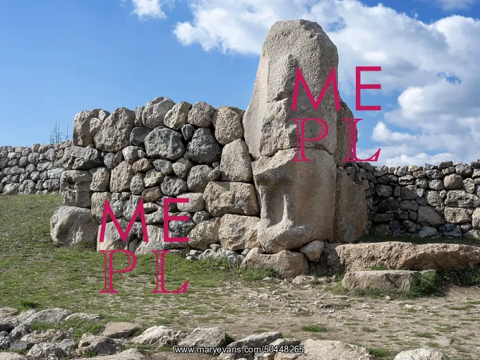 : Sphinx Gate, Hattusa, Anatolia, Turkey : Sphinx Gate, Hattusa, Anatolia, Turkey