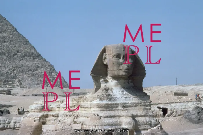 : SPHINX AND PYRAMID : SPHINX AND PYRAMID