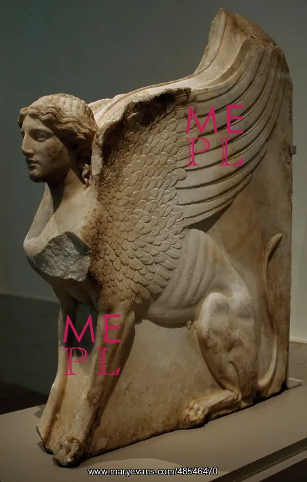 : Sphinx-shaped bracket. (27 B.C 14 A.C.). Augustan period. Ma : Sphinx-shaped bracket. (27 B.C 14 A.C.). Augustan period. Ma