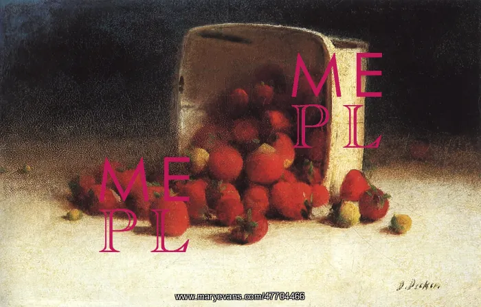 : Spilled Strawberries : Spilled Strawberries