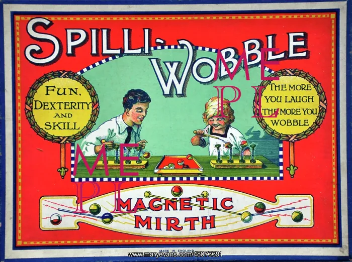 : Spilli-Wobble magnetic mirth game : Spilli-Wobble magnetic mirth game