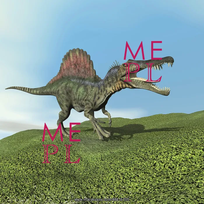 : Spinosaurus dinosaur : Spinosaurus dinosaur