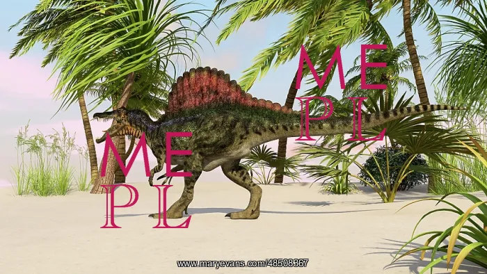 : Spinosaurus hunting for food : Spinosaurus hunting for food