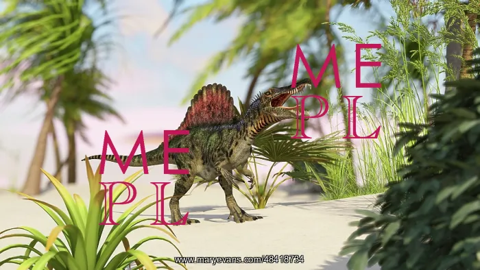  : Spinosaurus hunting for its next meal