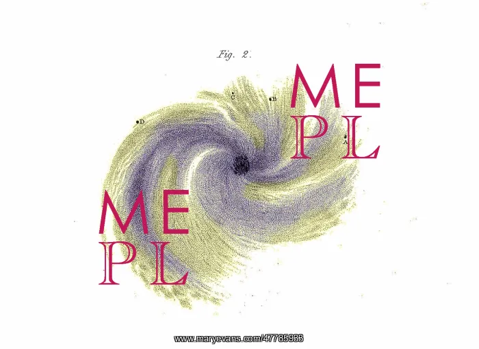 : Spiral Galaxy, M99, William Parsons, 1850 : Spiral Galaxy, M99, William Parsons, 1850