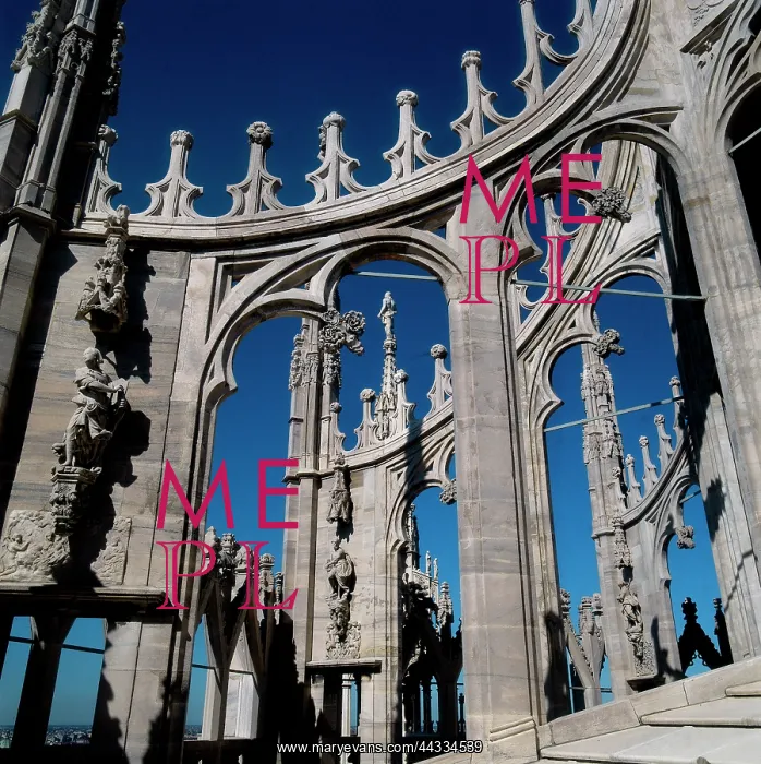  : Spires & arches of Milan Cathedral