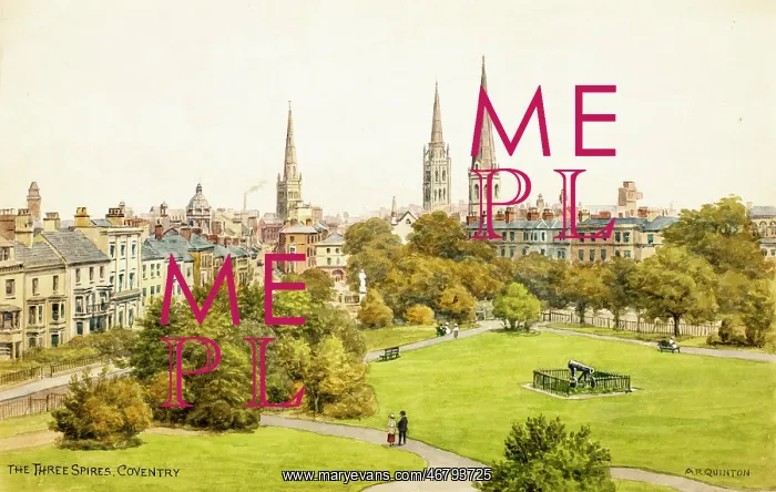 : Three Spires, Coventry, Warwickshire : Three Spires, Coventry, Warwickshire