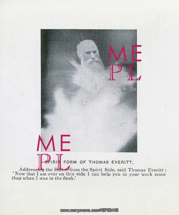 : Spirit form of Thomas Everitt : Spirit form of Thomas Everitt
