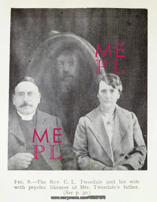 : Spirit head above couple : Spirit head above couple